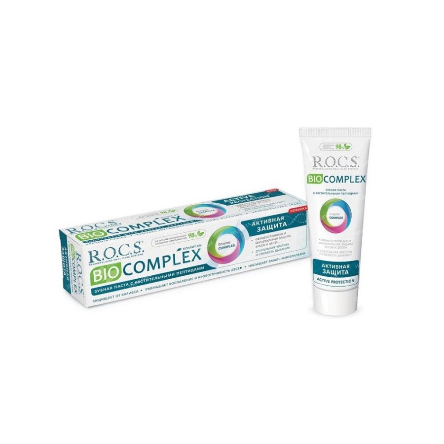 Rocs Biocomplex Toothpaste Active Diş Macunu 75ml
