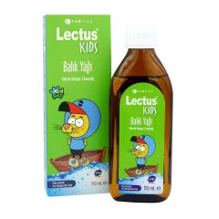 Lectus KIDS Balık Yağı Elma Aromalı Şurup 150 ML