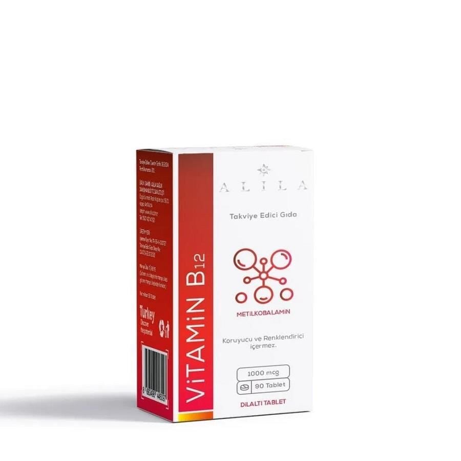 Alila Vitamin B12 Suplingual Tablet 90lı