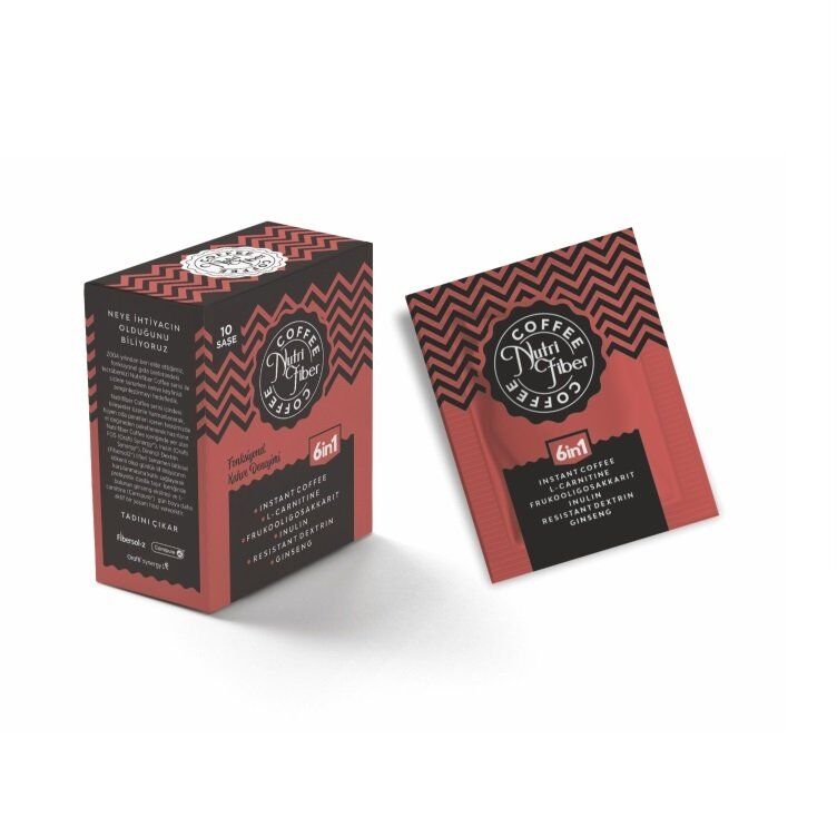 Nutri Fiber Coffee 6in1 Fonksiyonel Kahve 10 Saşe
