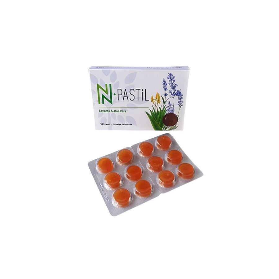 Nature Nurture 12 Pastil - Lavanta-Aloe Vera