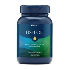 GNC Fish Oil 60 Yumuşak Kapsül