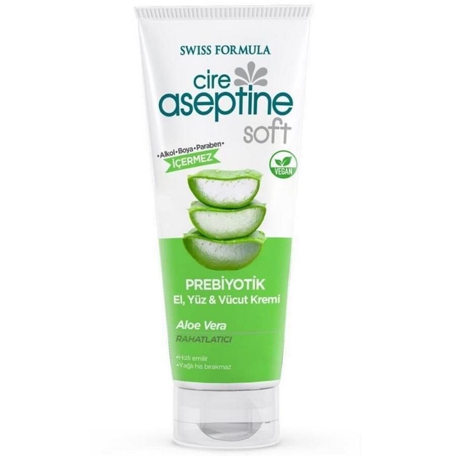 Cire Aseptine Soft Prebiotik Aloevera 75 Ml Tüp