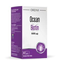 Ocean Biotin 5000mcg 60 Kapsül
