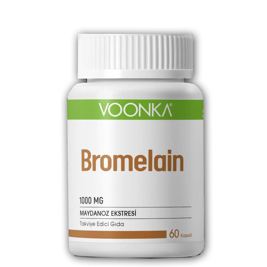Voonka Bromelain 60 Kapsül