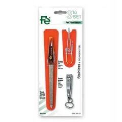 Fe Manikür ve Pedikür 3lü Set