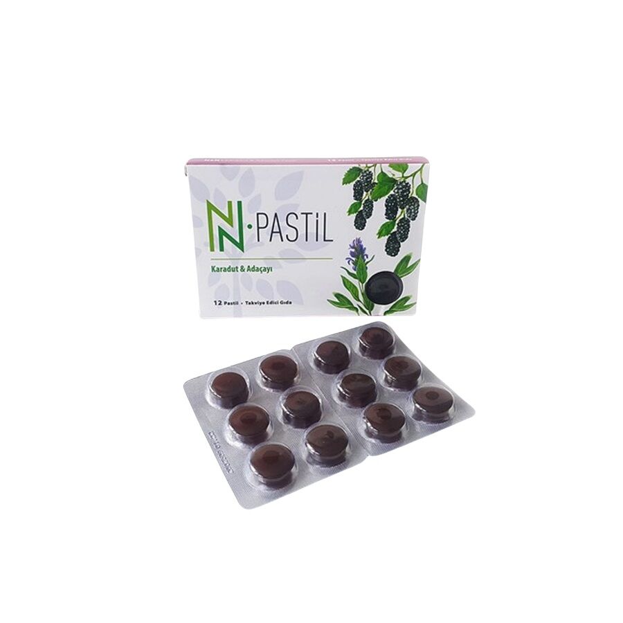 Nature Nurture 12 Pastil - Karadut-Adaçayı