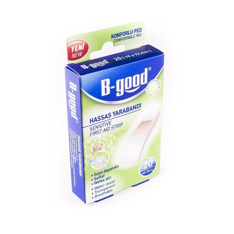 BGood Hassas - Sensitive Yara Bandı 20 Adet