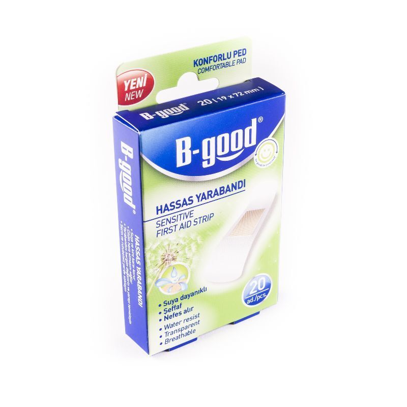 BGood Hassas - Sensitive Yara Bandı 20 Adet