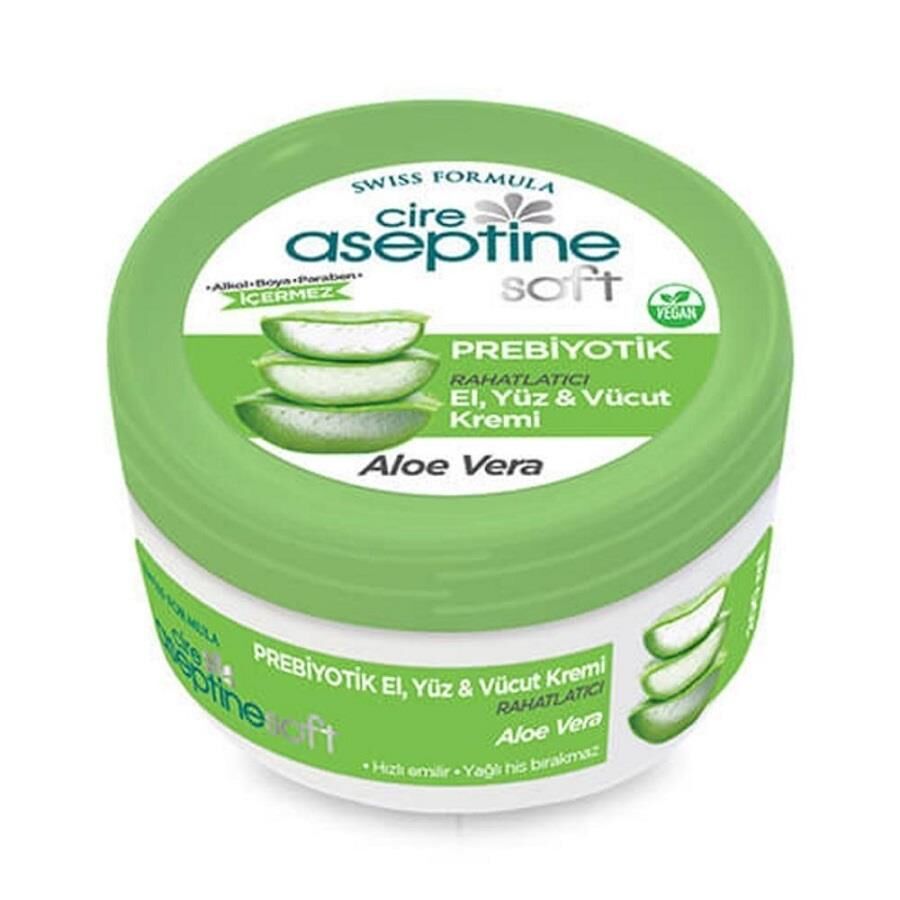 Cire Aseptine Kavanoz Soft Krem Aloe Veralı 30 ml