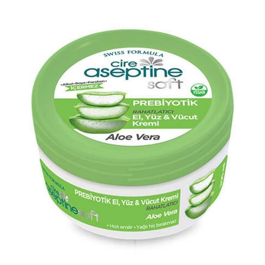 Cire Aseptine Kavanoz Soft Krem Aloe Veralı 30 ml