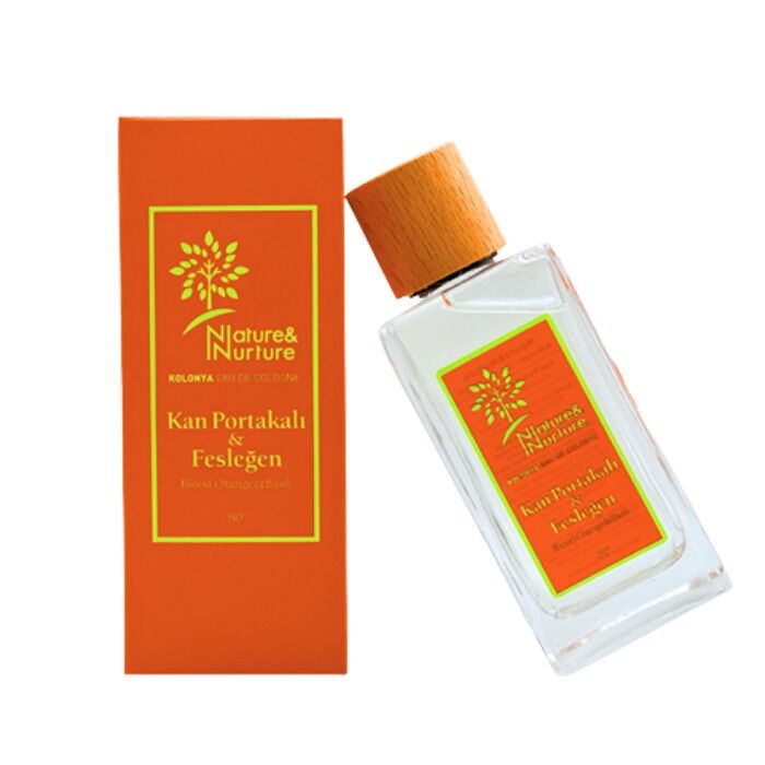 Nature Nurture Kan Portakalı ve Fesleğen Kolonyası 190 ml