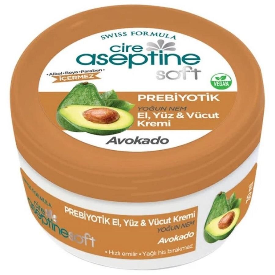 Cire Aseptine Kavanoz Soft Krem Avokado 30 ml