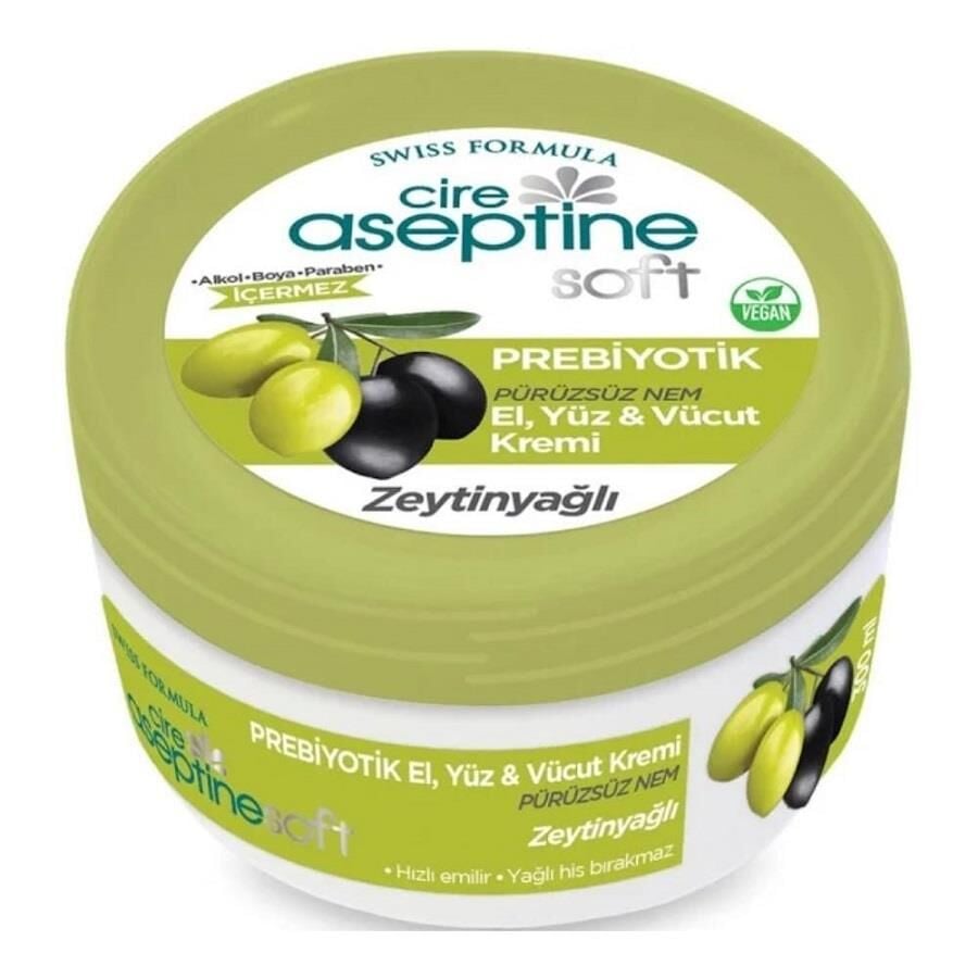 Cire Aseptine Soft Zeytinyağlı Prebiyotik Krem 300ml
