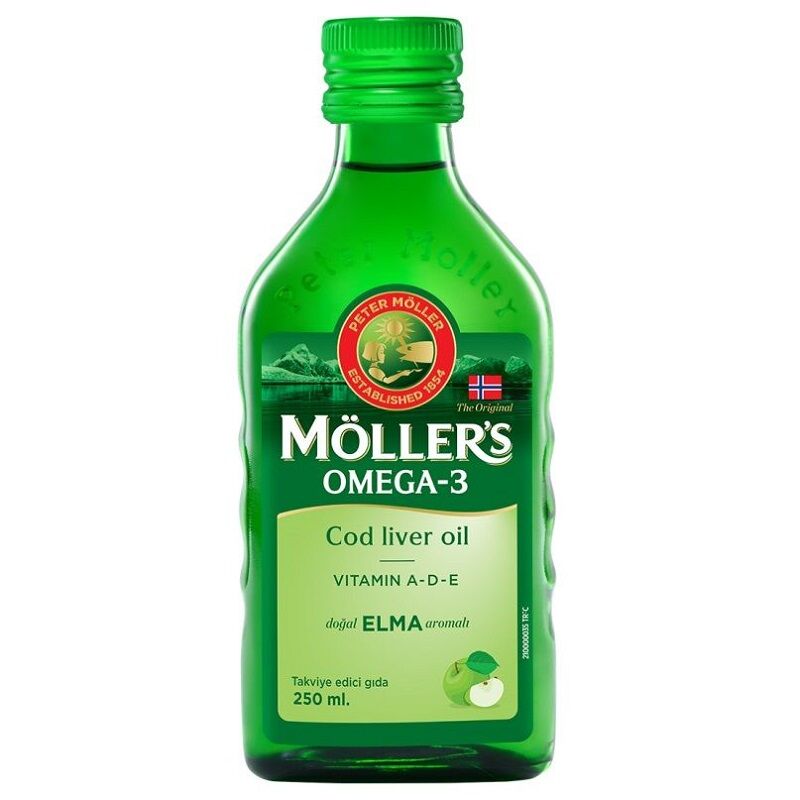 Möllers Omega 3 Elma Aromalı Sıvı 250 ml