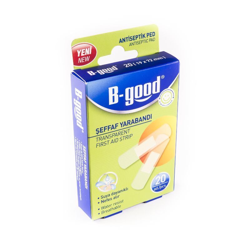 BGood Şeffaf Yara Bandı 20 Adet