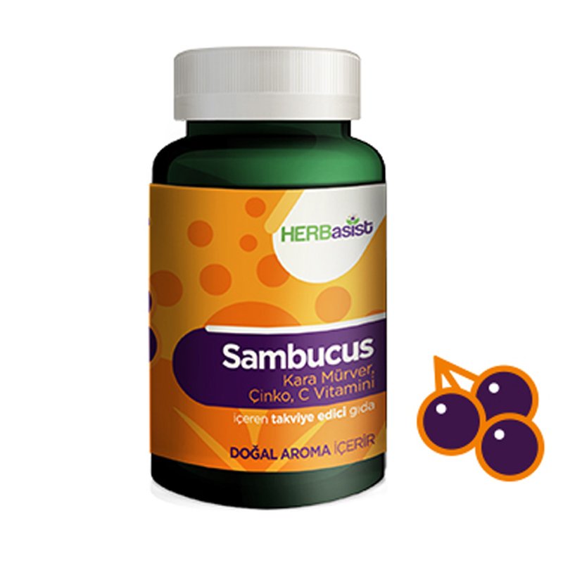 Herbasist Sambucus İçeren Gummy 30 Adet