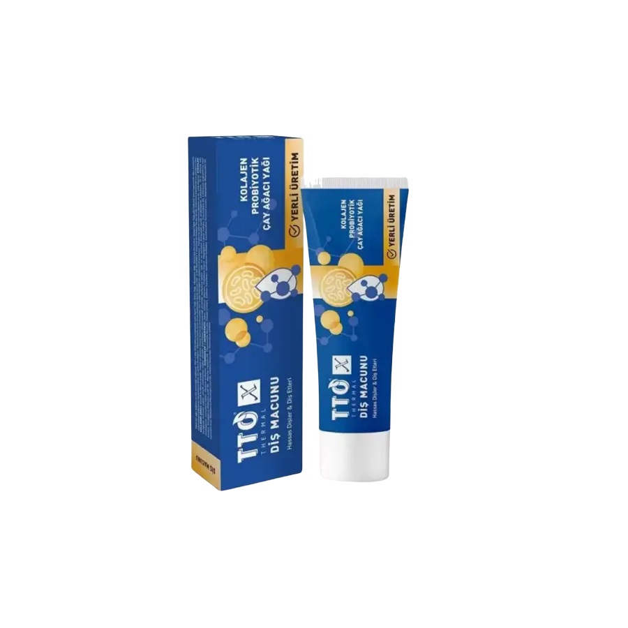TTO X Probiyotik Hassas Dişler İçin Diş Macunu 75 ml