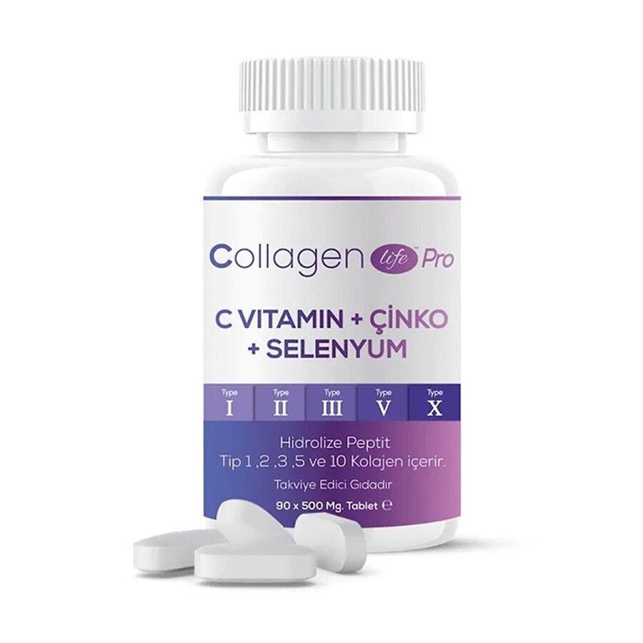 Collagen Life Pro 5 Tip Kolajen 90 Tablet