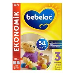 Bebelac 3 Bebek Devam Sütü 800 Gr