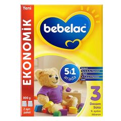 Bebelac 3 Bebek Devam Sütü 800 Gr