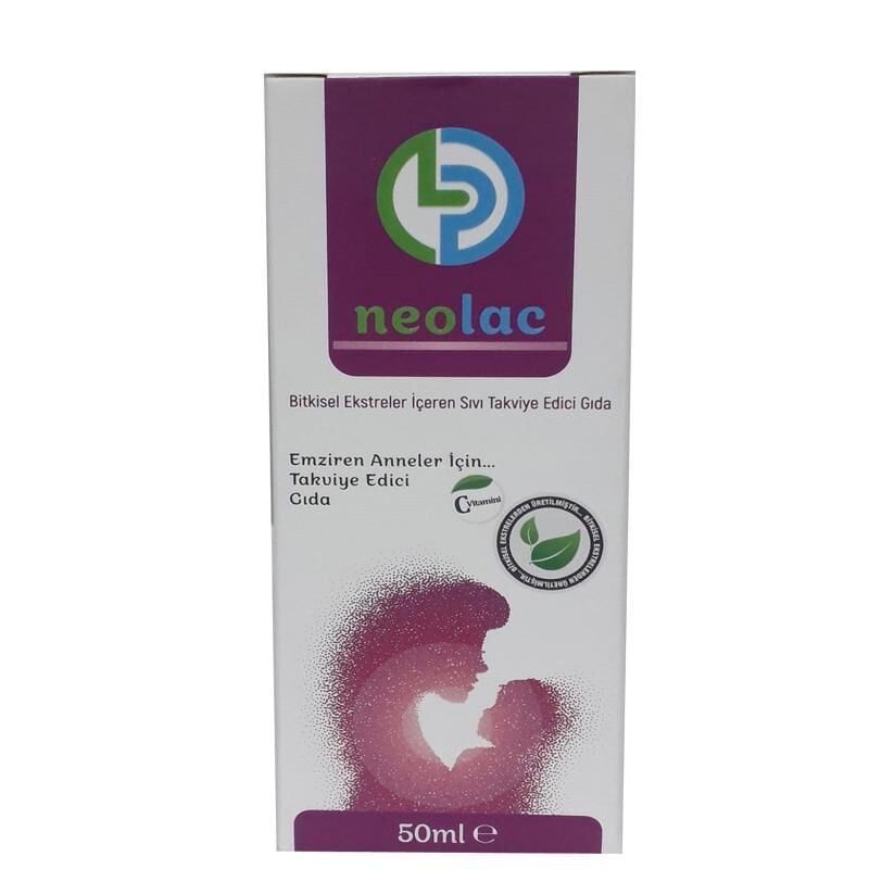 Neolac Emziren Anneler İçin Takviye Edici Gıda 50 ml