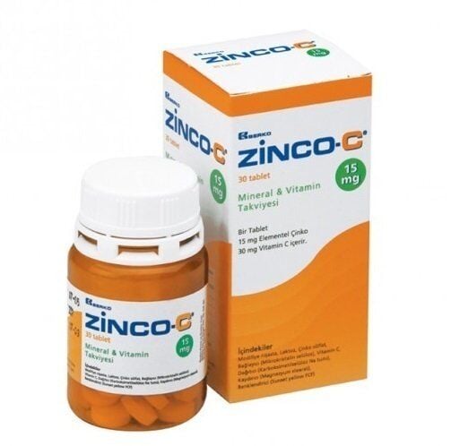 Zinco-C 30 Tablet 15 mg