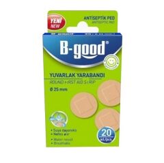 BGood Yuvarlak Yara Bandı 20 Adet
