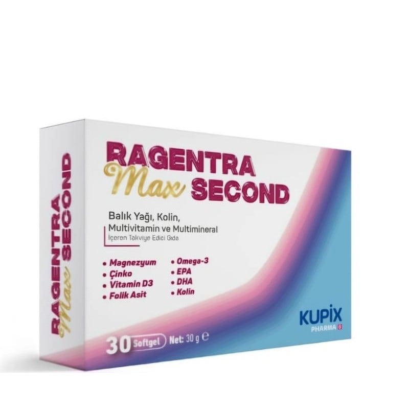 Ragentra MAX SECOND Multivitamin 30 Softgel