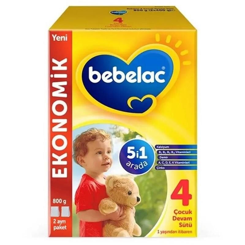 Bebelac 4 Bebek Devam Sütü 800 Gr