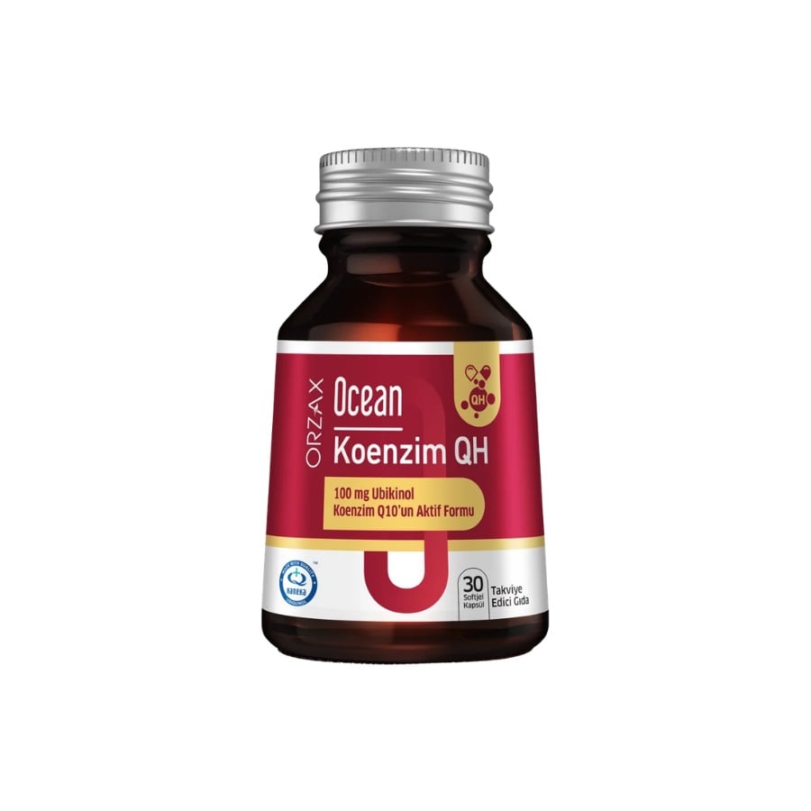 Ocean Koenzim 100 mg 30 Yumuşak Kapsül