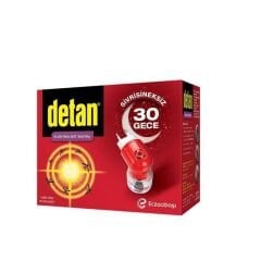 Detan Elektrolikit 30 Gece Ekstra Cihaz + Yedek
