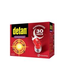 Detan Elektrolikit 30 Gece Ekstra Cihaz + Yedek