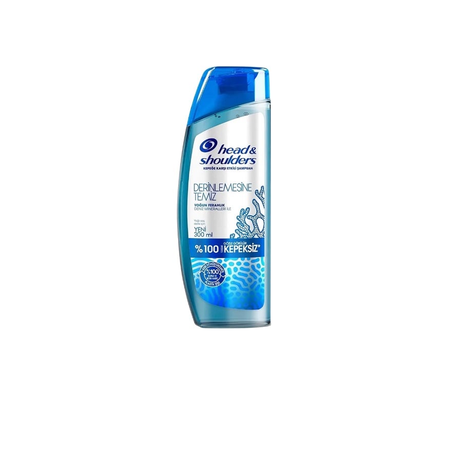 Head & Shoulders Derinlemesine Temiz Deniz Mineralli Şampuan 300 ml