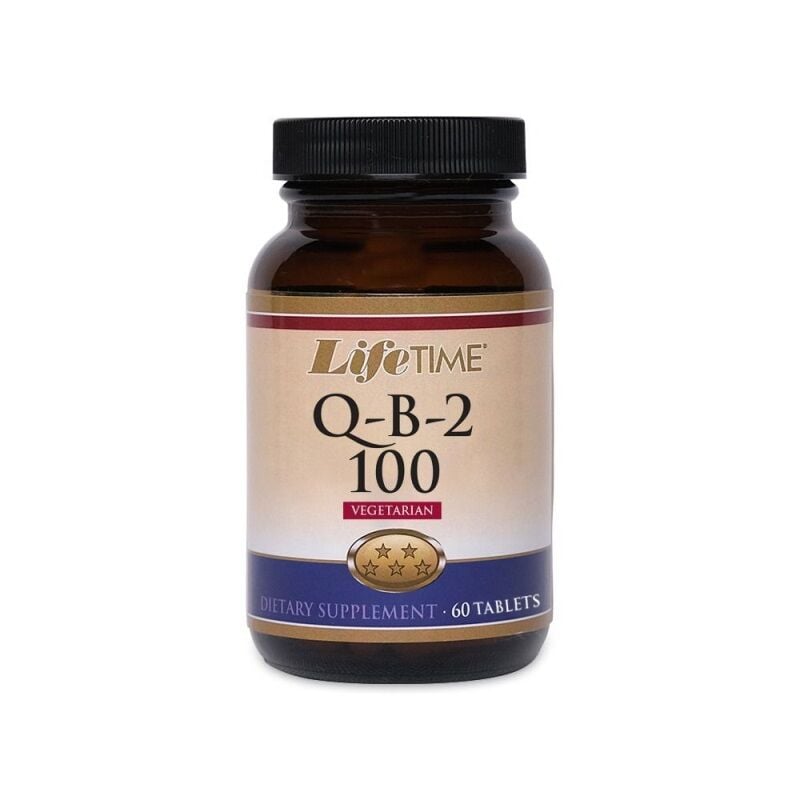 Life Time Q-B-2 Vitamin B2 100 MG 60 Tablet