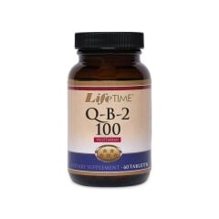 Life Time Q-B-2 Vitamin B2 100 MG 60 Tablet