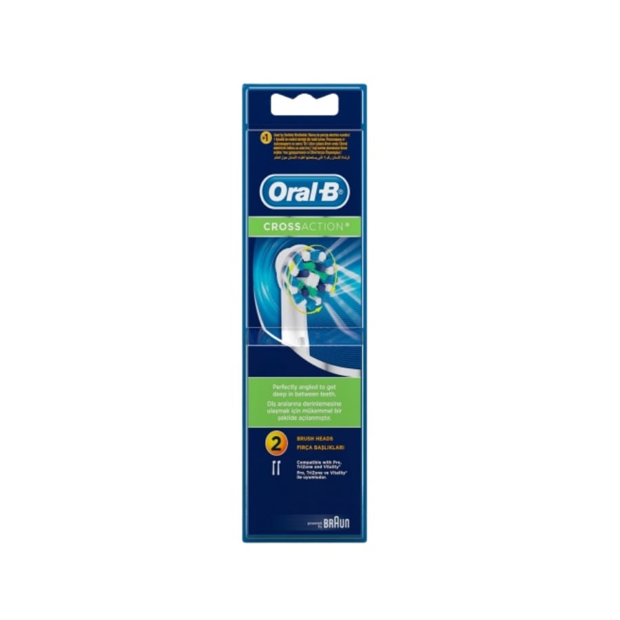 Oral B Şarjlı 2'li Cross Action Refill