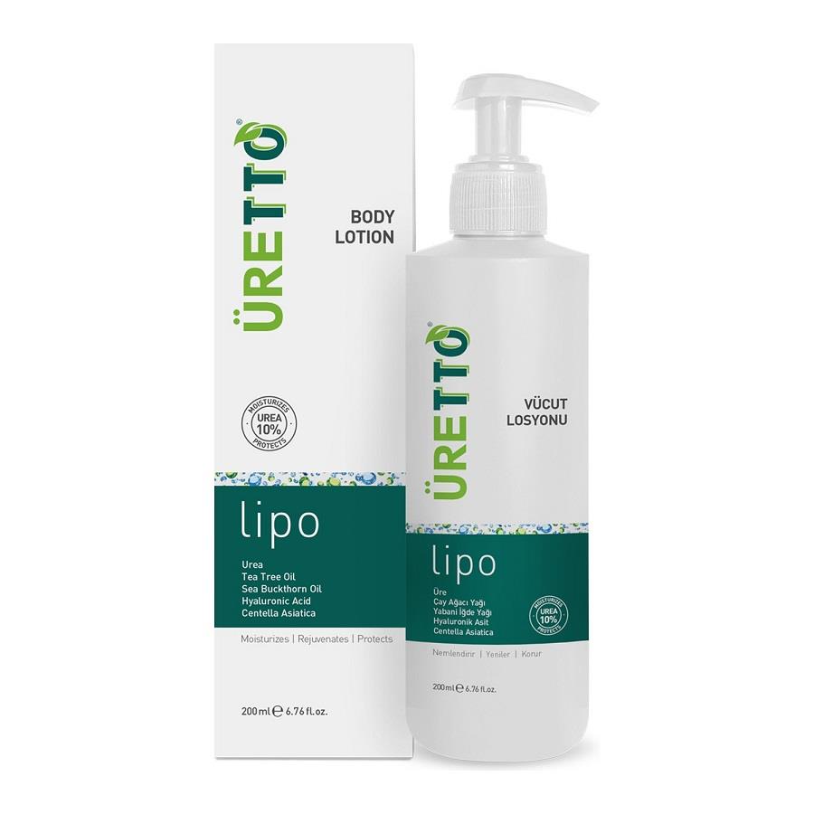 Uretto Lipo Vücut Losyonu 200 ml