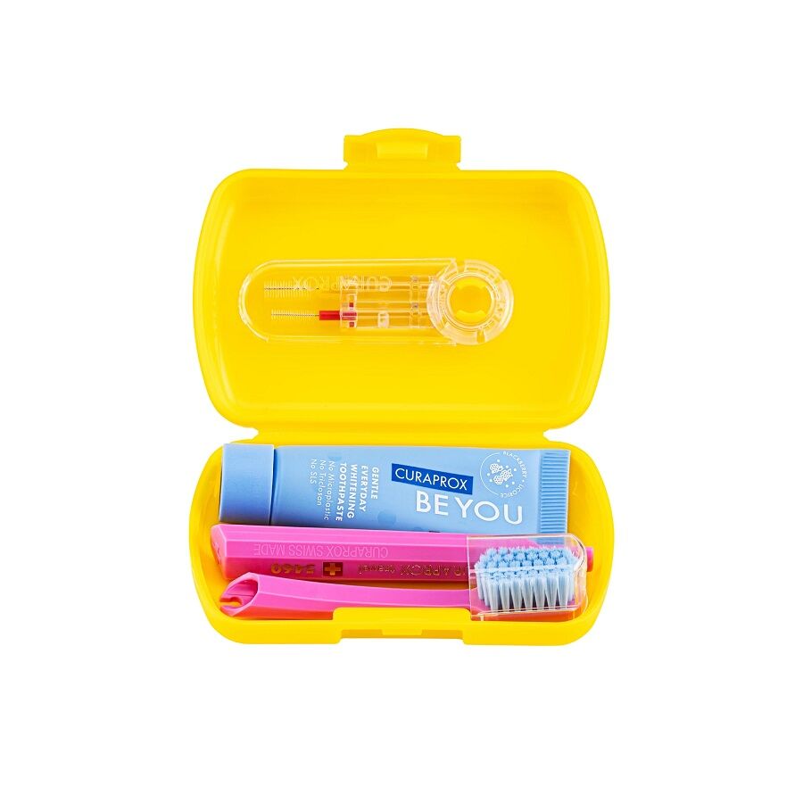 Curaprox Be You Travel Set Sarı