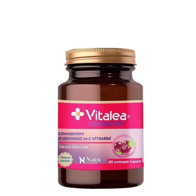 Vitalea Cranberry 30 Yumuşak Kapsül