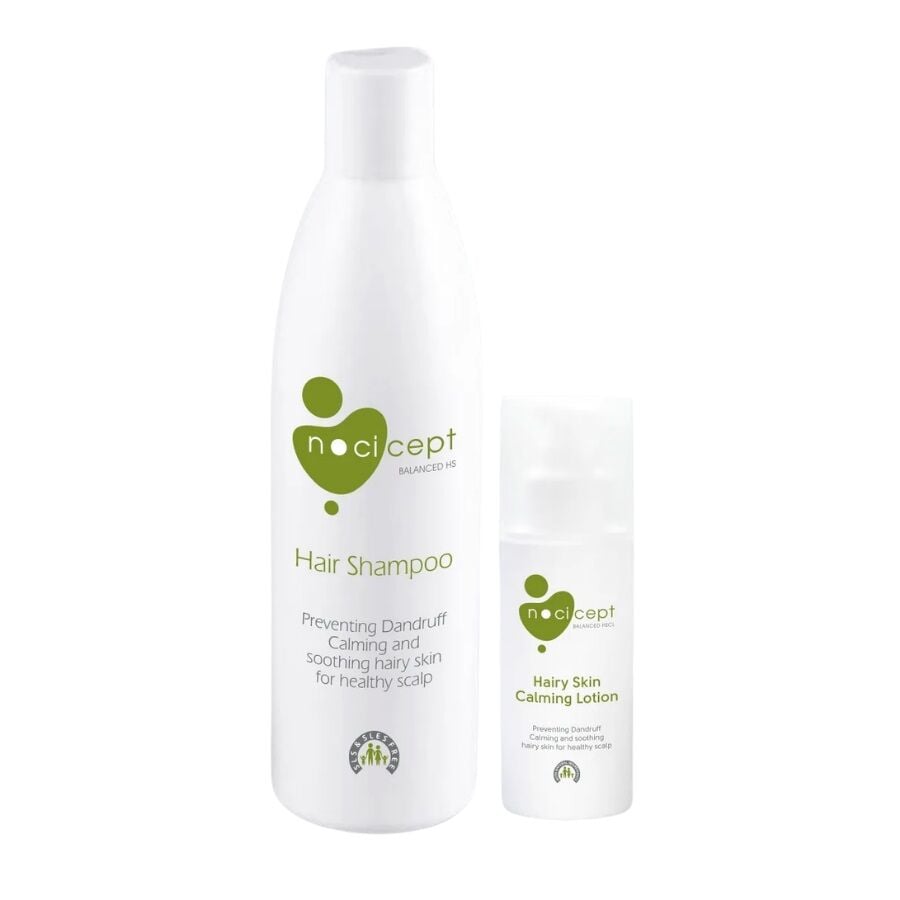 Nocicept Hair Shampoo 300 ml ve Hairy Skin Calming Lotion 75 ml
