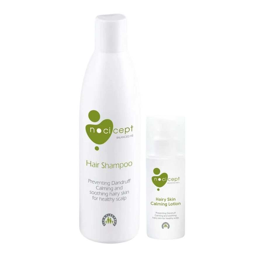 Nocicept Hair Shampoo 300 ml ve Hairy Skin Calming Lotion 75 ml