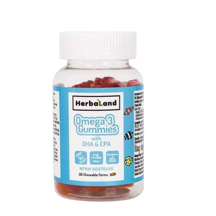 Herbaland Omega 3 Jelibon 30 luk