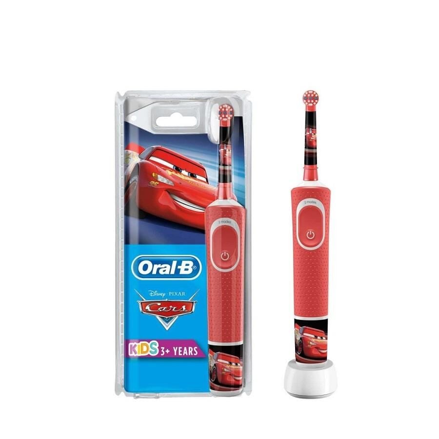 Oral-B D100 Vitality Cars Özel Seri Çocuklar İçin Şarj Edilebilir Diş Fırçası