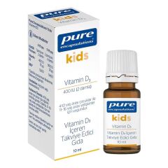 Pure Encapsulations KIDS Vitamin D3 400 Damla 10ml