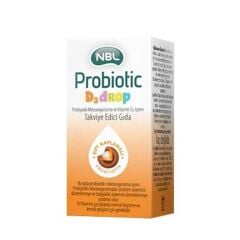 NBL Probiotic D3 Drops - Probiyotik Vitamin D3 Damla 7.5ml