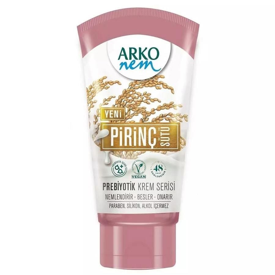 Arko Nem Krem Prebiyotik Pirinç Sütü 60 Ml