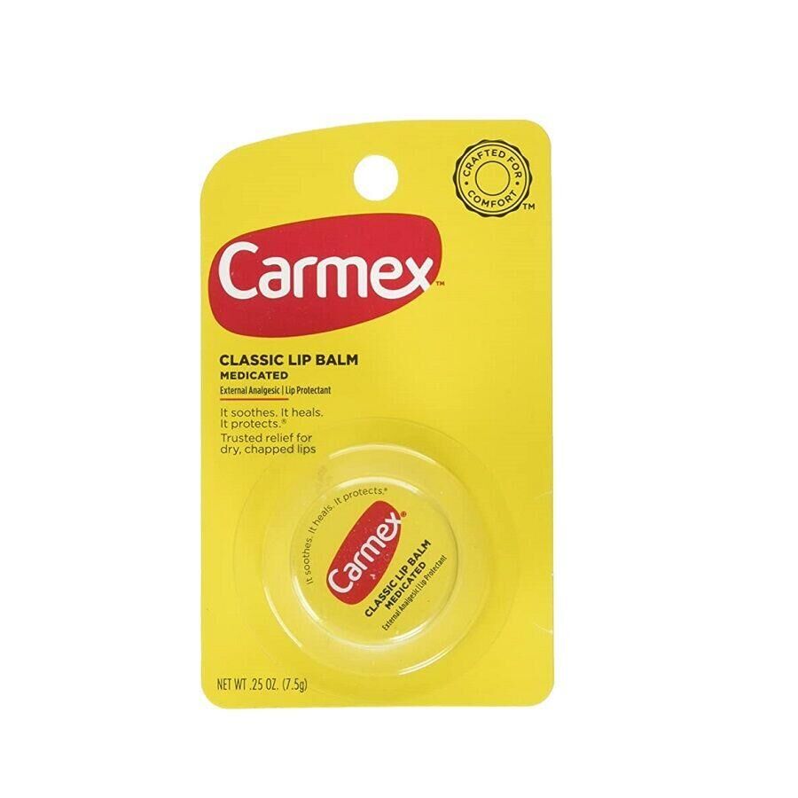 Carmex Classic Lip Balm Medicated, 0.25 oz