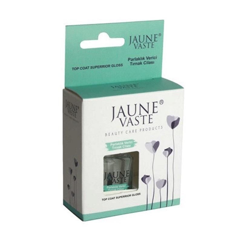 Jaune Vaste Parlaklık Verici Tırnak Cilası Top Coat