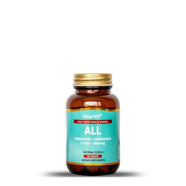 Dearvit ALL Multivitamin Multimineral 30 Tablets